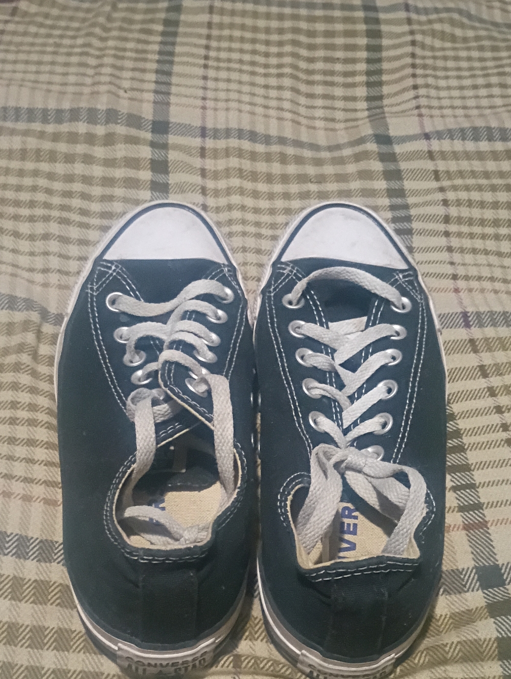 Classic Black Canvas Low-Top Women's Converse Sneakers